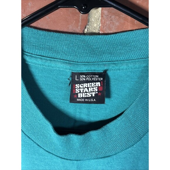 Vintage 80s Screen Stars Halloween Four Pumpkin USA Made Single Stitch Adult L - Picture 5 of 6